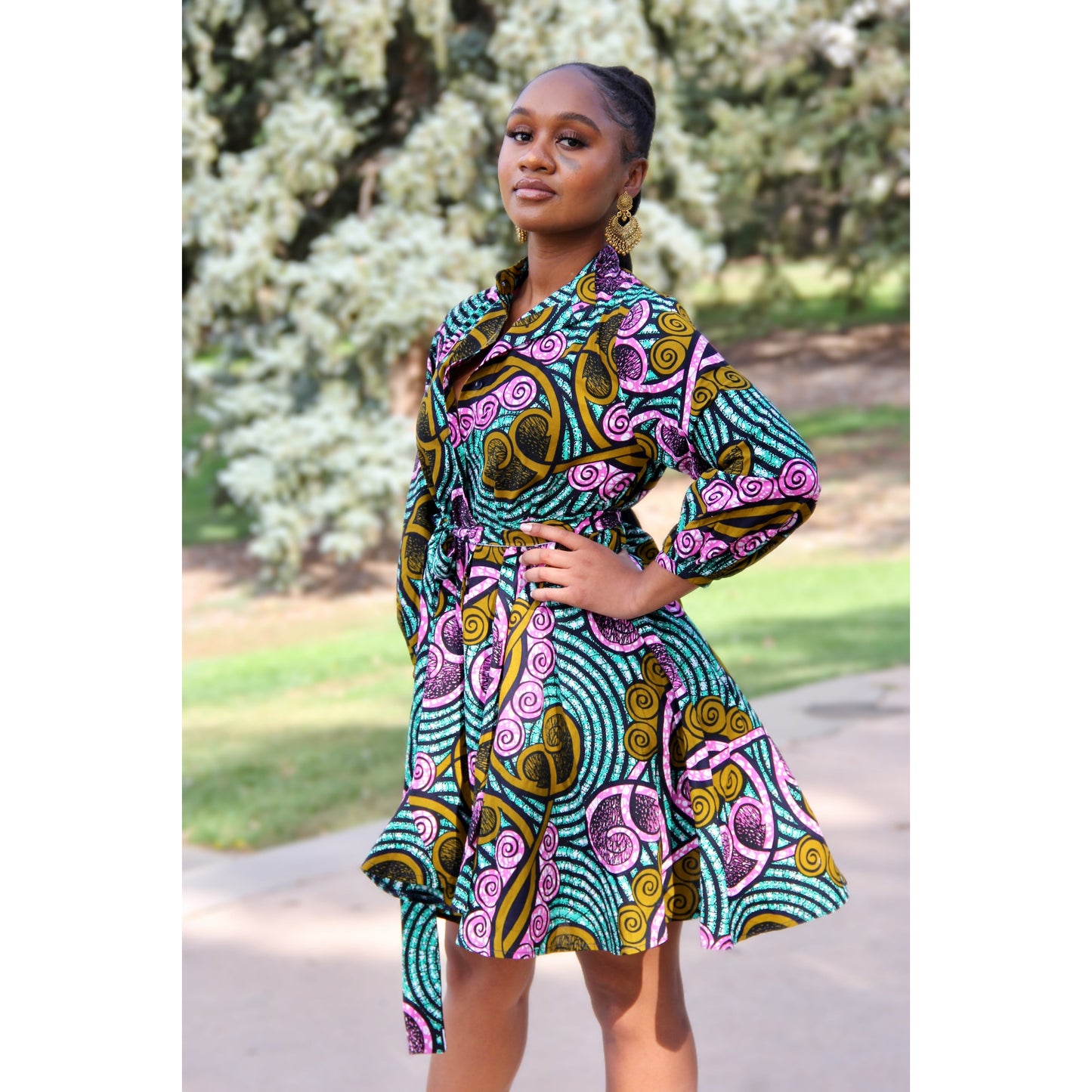 Green Ola Dress