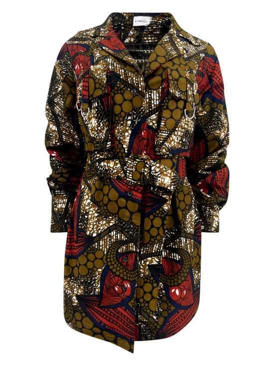 Brown Dami Cargo Dress
