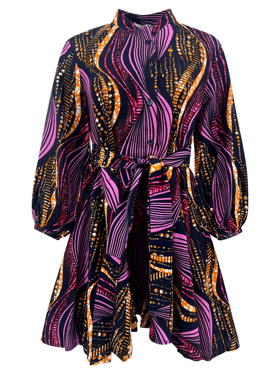 Purple Chioma Dress