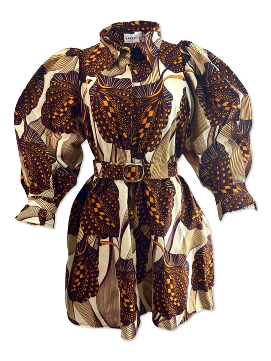 Brown Victorian Dress