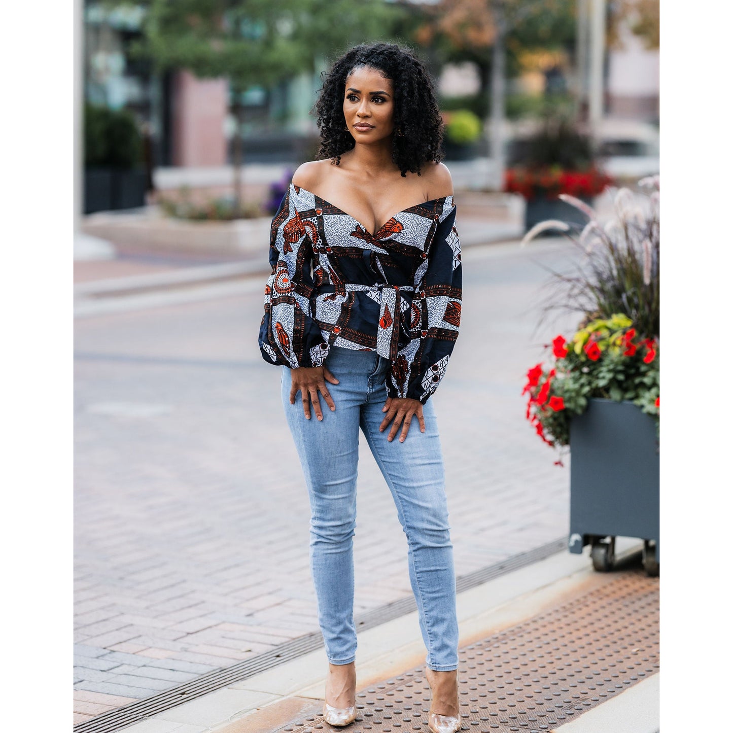 Fante Wrap Top