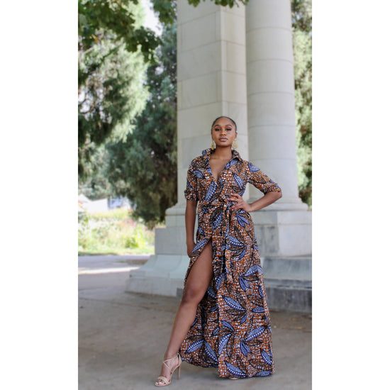 Brown Bolade Dress