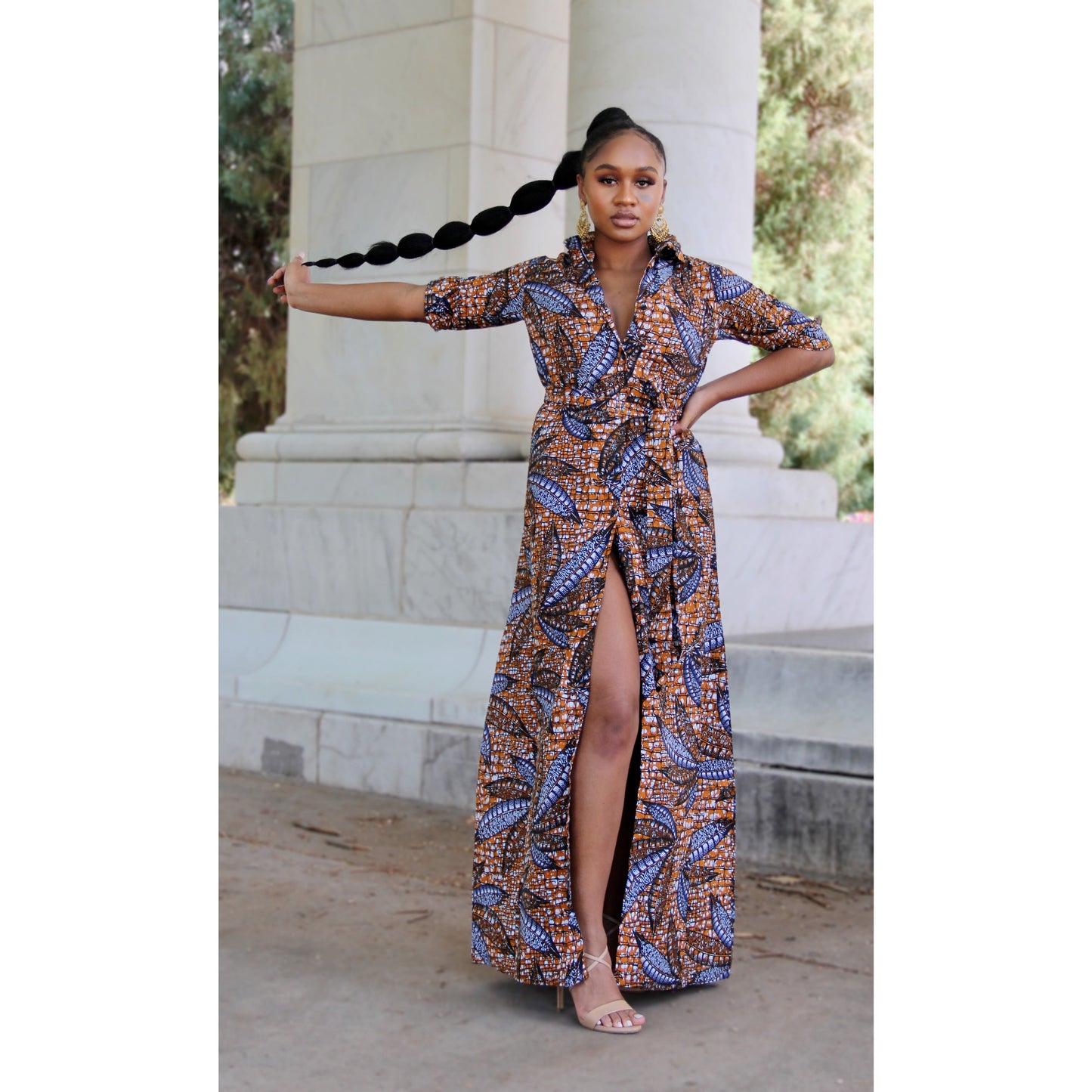 Brown Bolade Dress